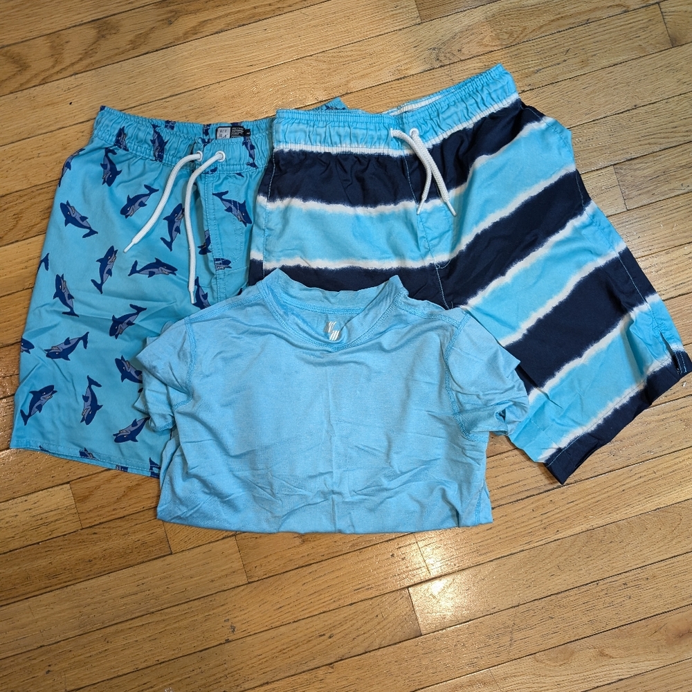 Boy's Swim suit trunks shirt Youth